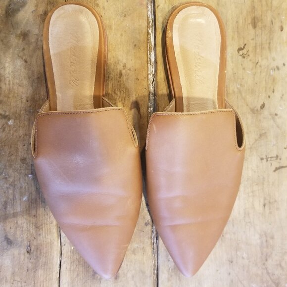 Madewell Slip On shoe size 9 in Camel Color - Picture 1 of 4